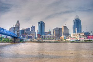 Cincinnati from Kentucky